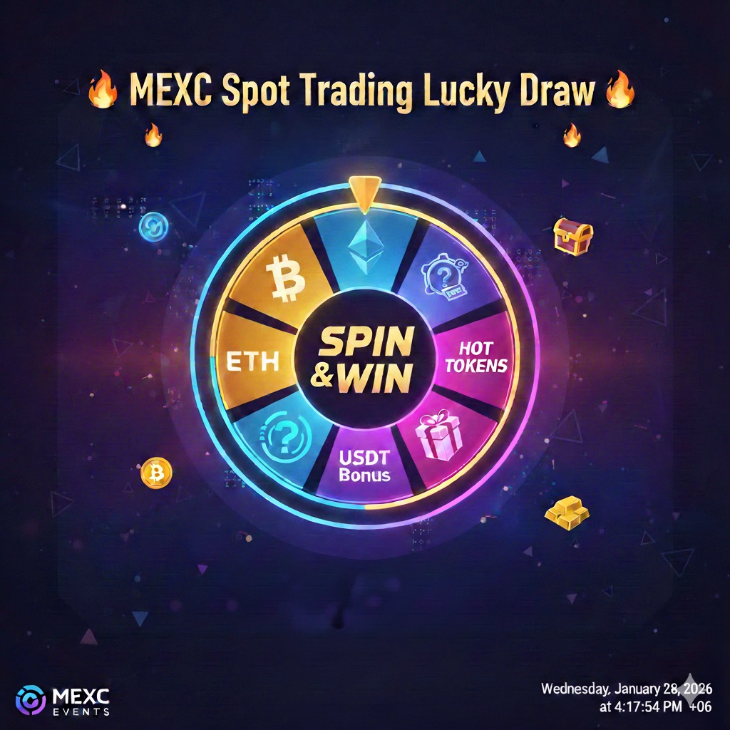 🎁 নতুন ইউজারদের জন্য ধামাকা অফার! MEXC-তে জয়েন করলেই পাচ্ছেন লাকি স্পিন টিকিট! ✨