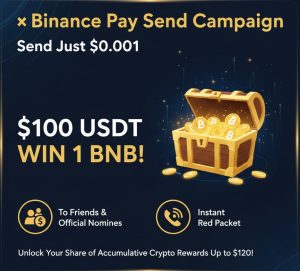 Binance Pay Send Campaign $0.001 offer 2026.